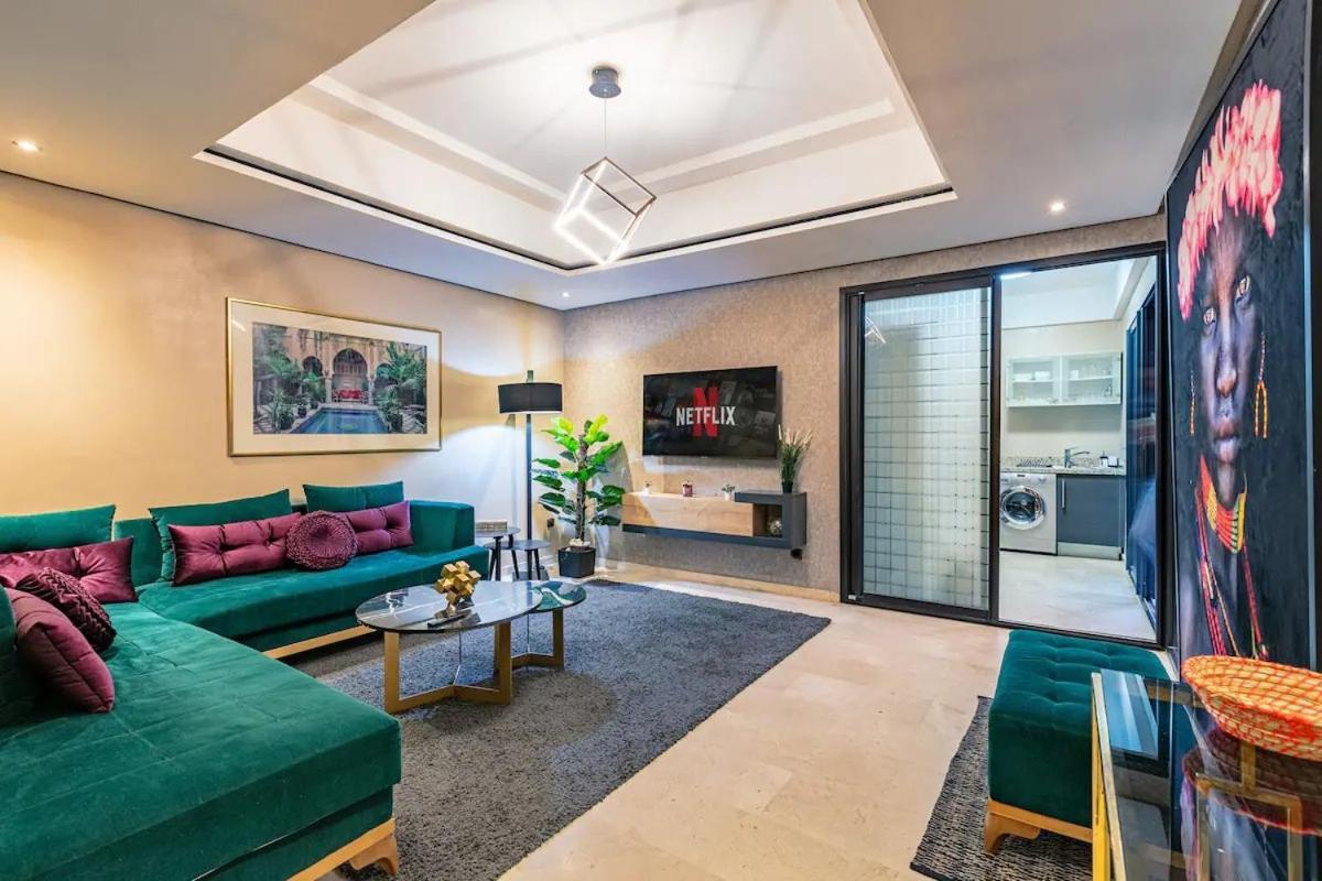 Exclusive Luxury Apartement In Central Gueliz Марракеш Экстерьер фото