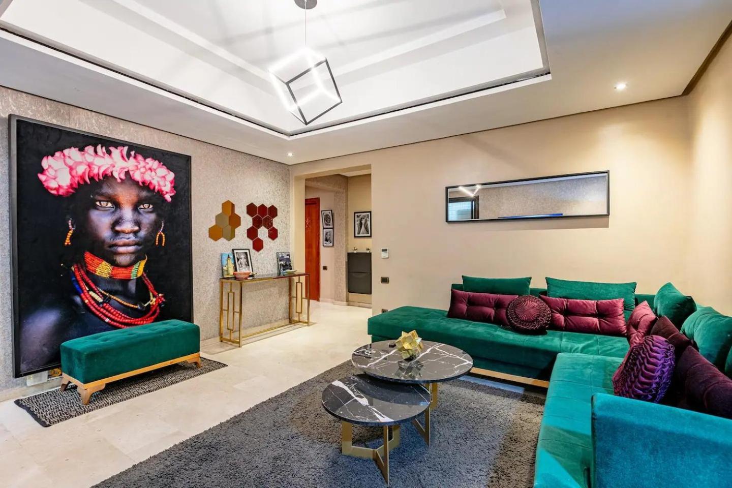 Exclusive Luxury Apartement In Central Gueliz Марракеш Экстерьер фото